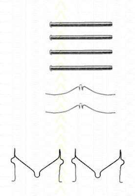 Комплектующие, колодки дискового тормоза