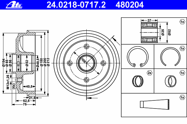 Тормозной барабан
