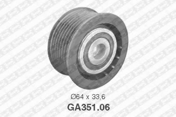 Натяжной ролик, поликлиновой  ремень