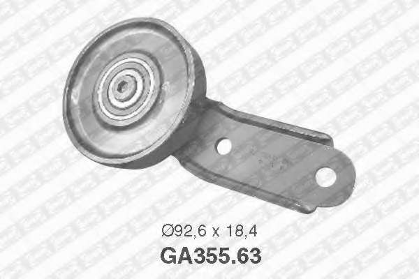 Натяжной ролик, поликлиновой ремень