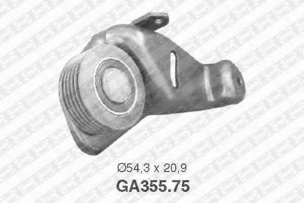 Натяжной ролик, поликлиновой  ремень