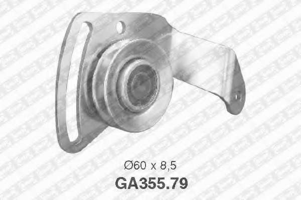 Натяжной ролик, поликлиновой  ремень