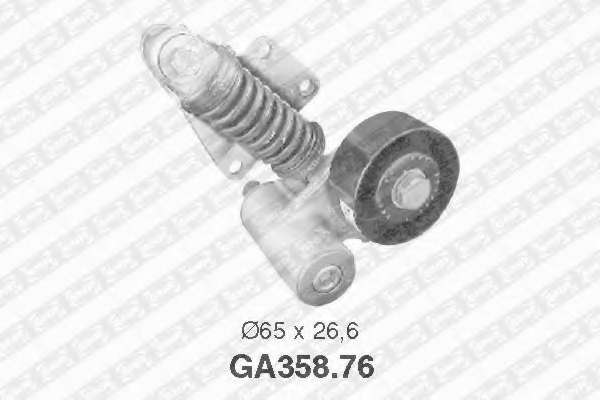 Натяжной ролик, поликлиновой ремень