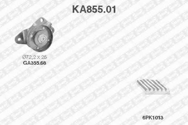 Поликлиновой ременный комплект