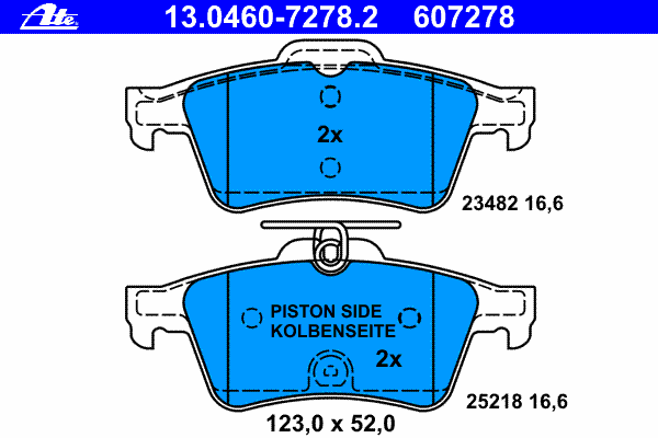 Гальмівні колодки, дискові