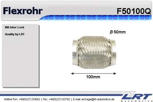 Гофрированная труба, выхлопная система