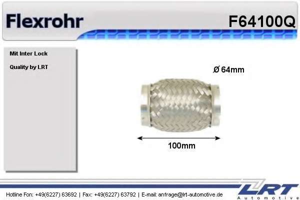 Гофрированная труба, выхлопная система