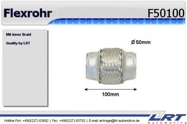 Гофрированная труба, выхлопная система