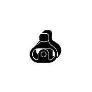 Кронштейн, глушитель