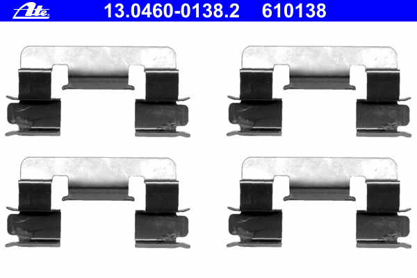 Комплект приладдя, накладка дискового гальма