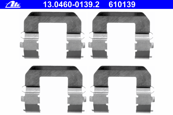 Комплект приладдя, накладка дискового гальма