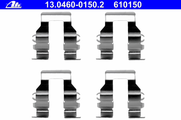 Комплект приладдя, накладка дискового гальма