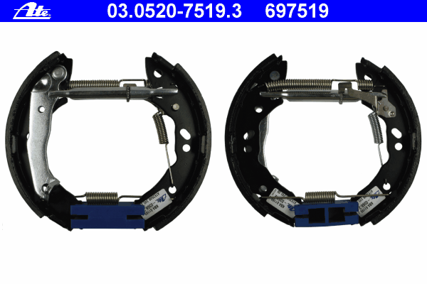 Комплект гальмівних колодок Original ATE TopKit
