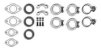 Монтажный комплект, система выпуска