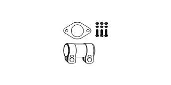 Монтажный комплект, катализатор