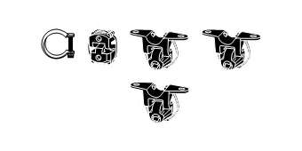 Монтажный комплект, система выпуска