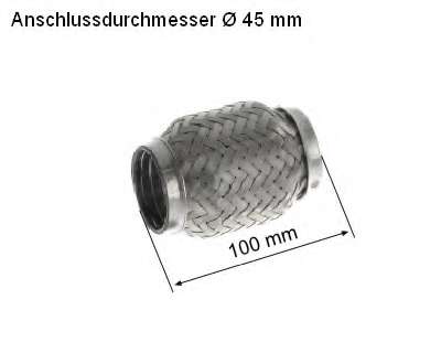 Гофрированная труба, выхлопная система