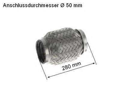 Гофрированная труба, выхлопная система