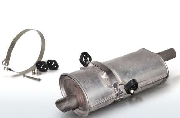 Кронштейн, глушитель