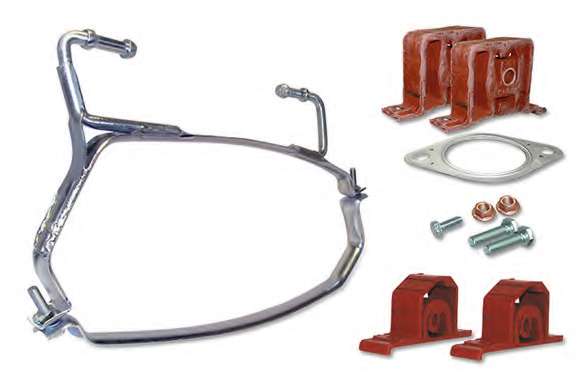 Монтажный комплект, система выпуска