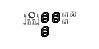 Монтажный комплект, система выпуска