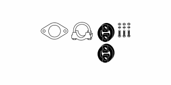 Монтажный комплект, система выпуска