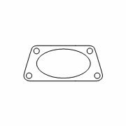 Прокладка, труба выхлопного газа
