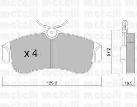 Колодки гальмівні (передні) Nissan Primera 90-02