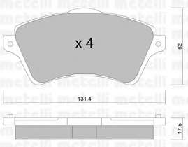 Колодки гальмівні (передні) Land Rover Freelander 98-06