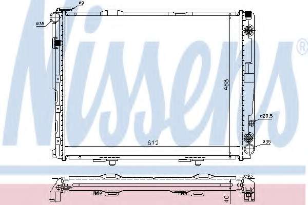 Радиатор, охлаждение двигателя