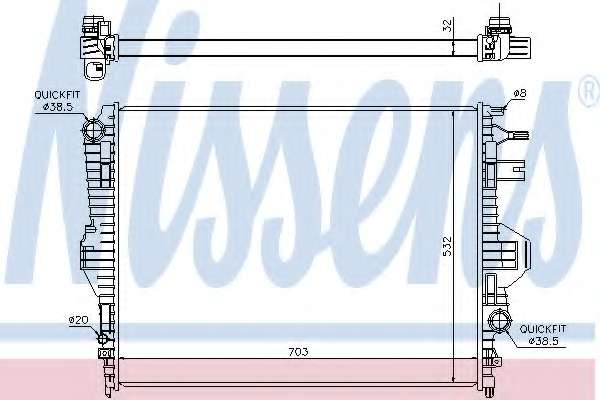 Радиатор, охлаждение двигателя