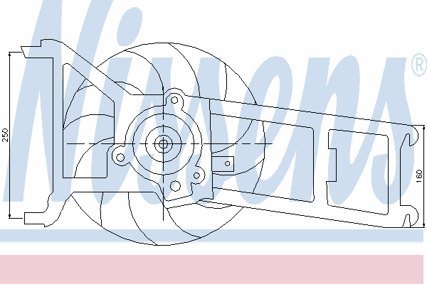 Вентилятор, охлаждение двигателя