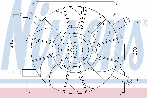 Вентилятор, охлаждение двигателя