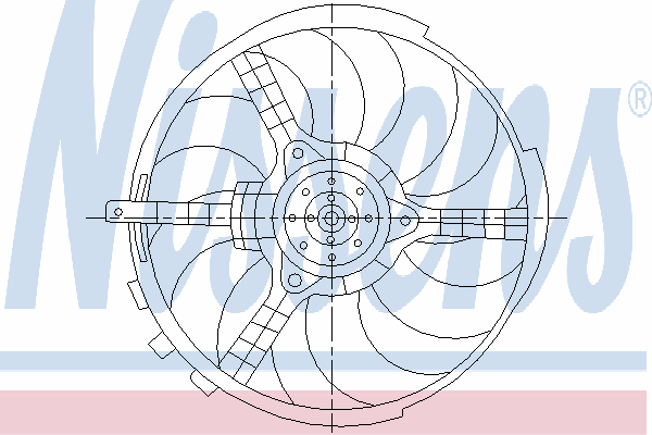 Вентилятор, охлаждение двигателя