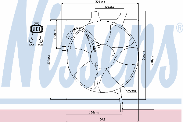 Вентилятор, конденсатор кондиционера