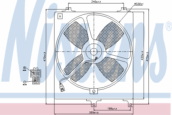 Вентилятор, охлаждение двигателя