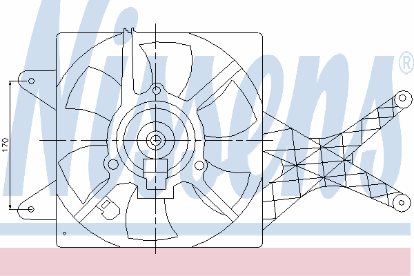 Вентилятор, охлаждение двигателя