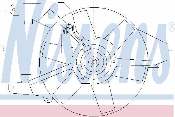 Вентилятор, охлаждение двигателя