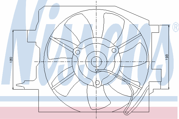 Вентилятор, охлаждение двигателя