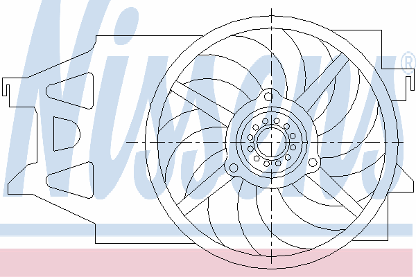 Вентилятор, охлаждение двигателя