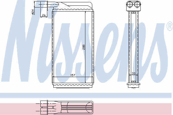 Теплообменник, отопление салона