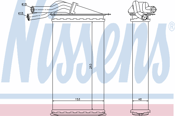 Теплообменник, отопление салона