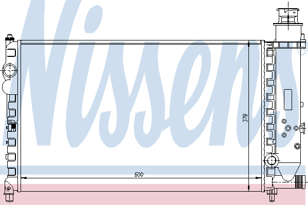Радиатор, охлаждение двигателя