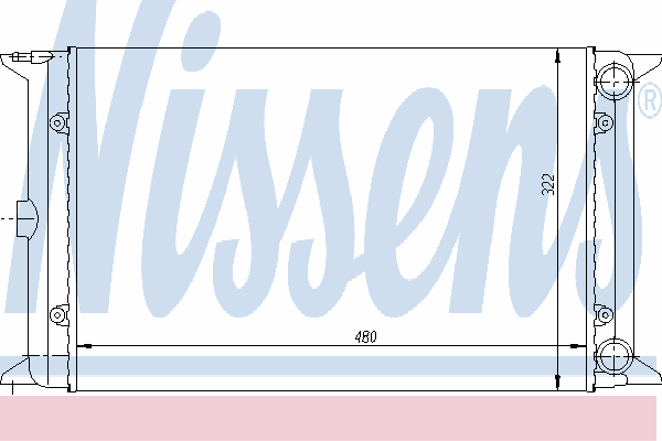 Радиатор, охлаждение двигателя