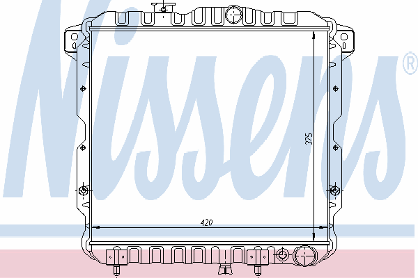 Радиатор, охлаждение двигателя