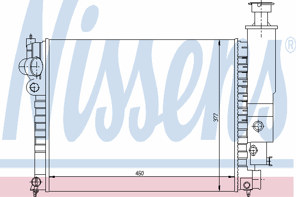 Радиатор, охлаждение двигателя