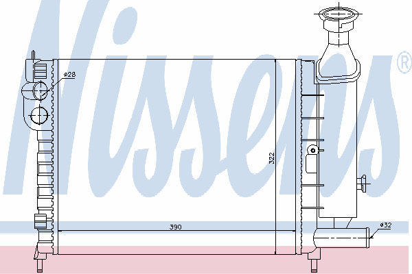 Радиатор, охлаждение двигателя