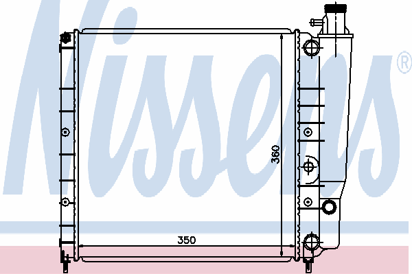 Радиатор, охлаждение двигателя