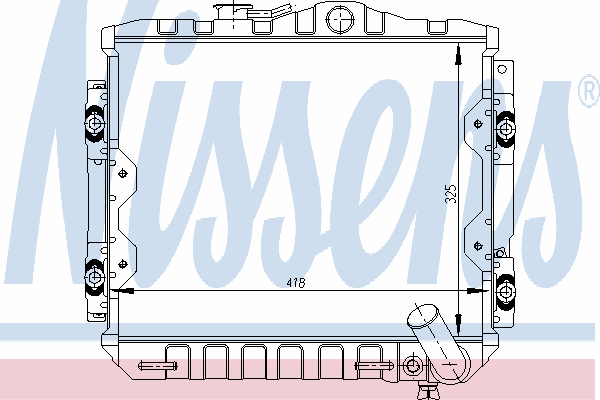 Радиатор, охлаждение двигателя