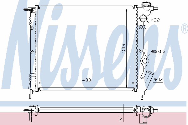 Радиатор, охлаждение двигателя